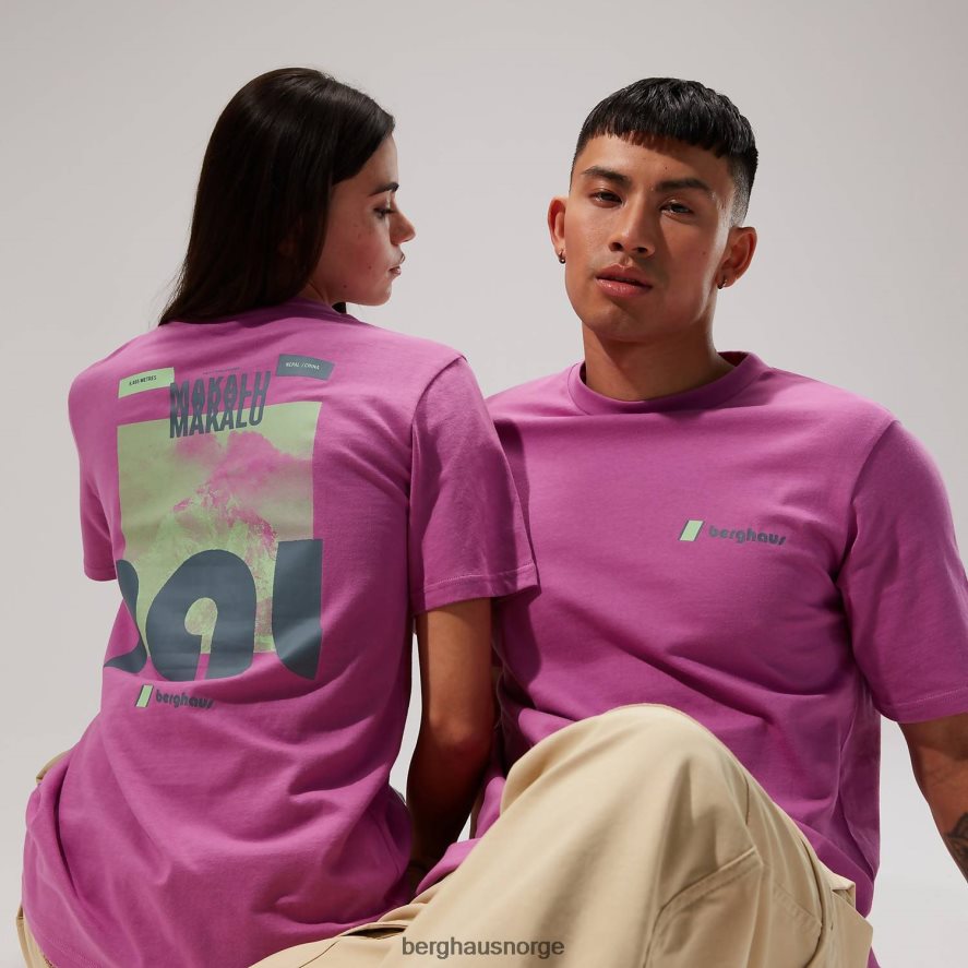 mtn zine kortermet t-skjorte Berghaus kvinner lilla F262D6490 klær