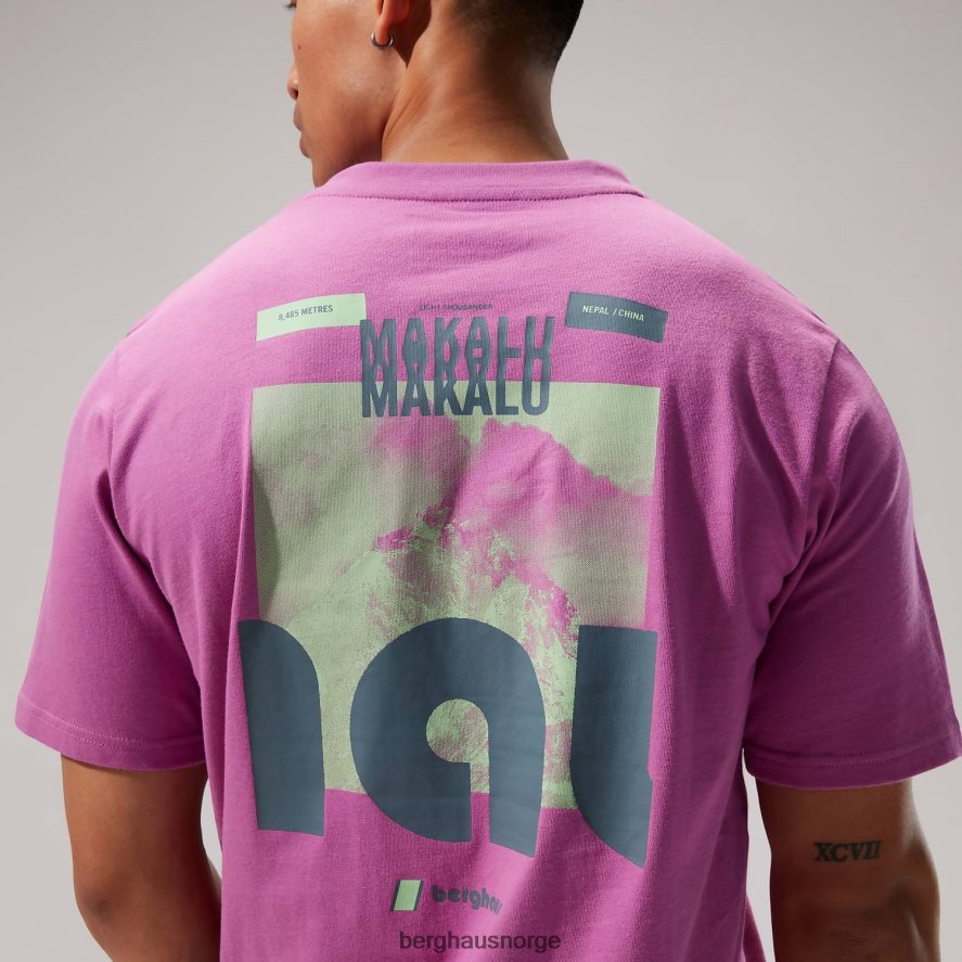 mtn zine kortermet t-skjorte Berghaus kvinner lilla F262D6490 klær