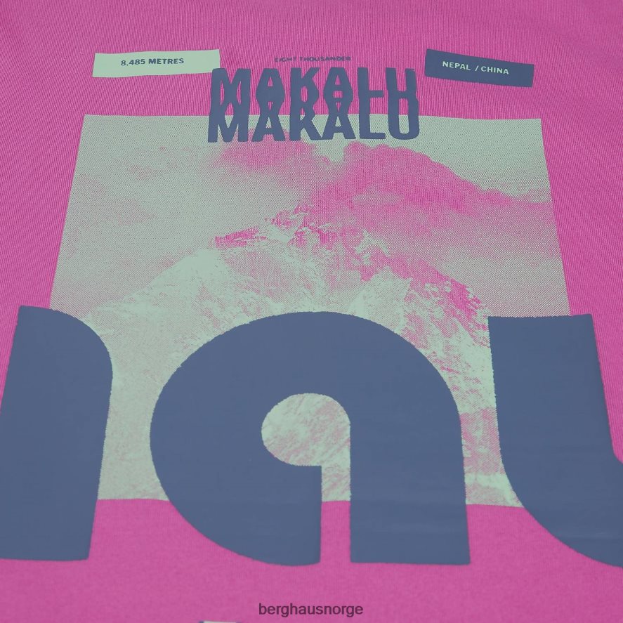 mtn zine kortermet t-skjorte Berghaus kvinner lilla F262D6490 klær