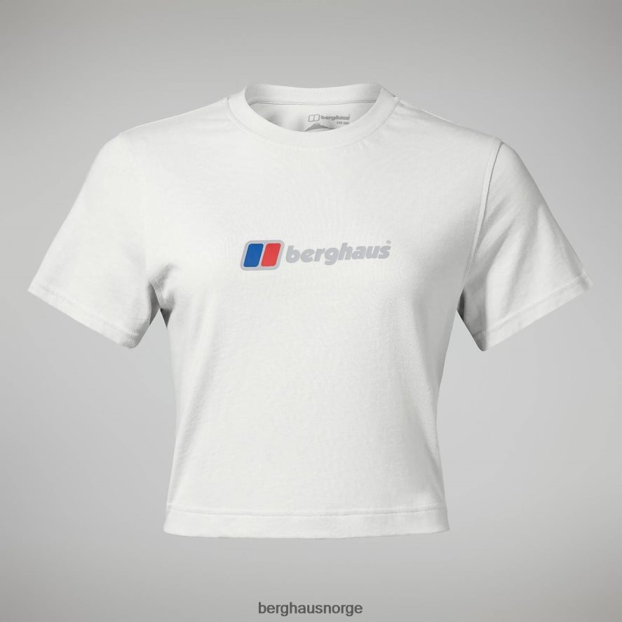 urban crop kortermet t-skjorte Berghaus kvinner kokosnøttmelk F262D6468 klær