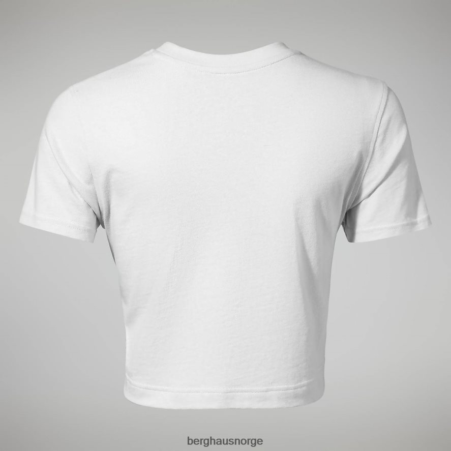 urban crop kortermet t-skjorte Berghaus kvinner kokosnøttmelk F262D6468 klær