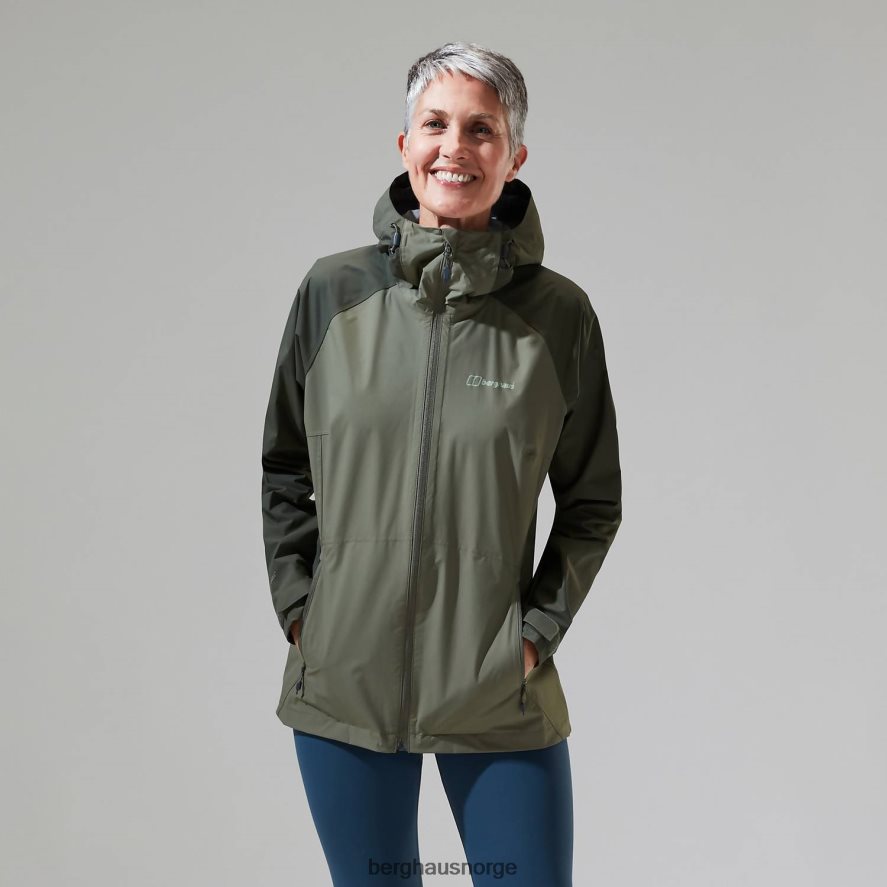 deluge pro jakke Berghaus kvinner grønn/mørk grønn F262D6350 klær
