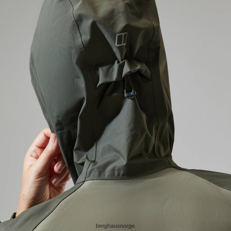 deluge pro jakke Berghaus kvinner grønn/mørk grønn F262D6350 klær