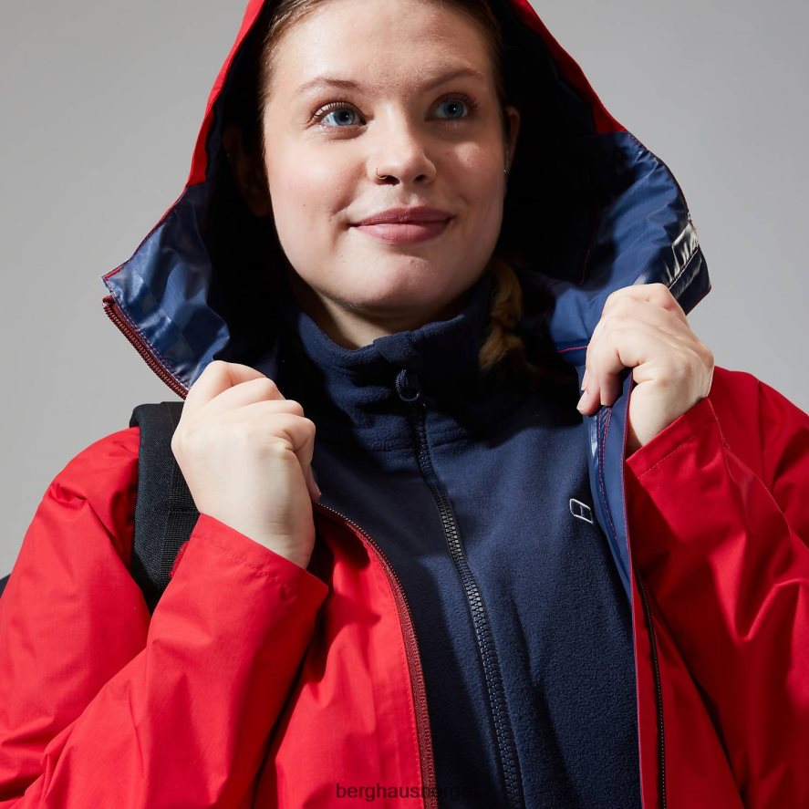 deluge pro jakke Berghaus kvinner rød F262D6326 klær