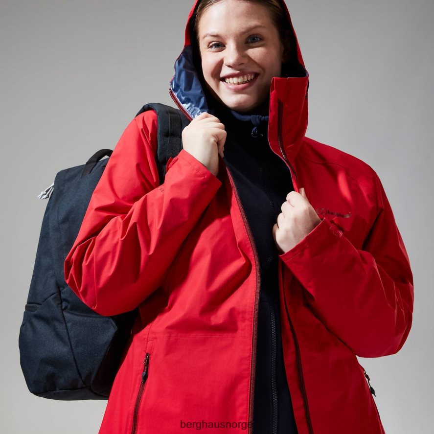 deluge pro jakke Berghaus kvinner rød F262D6326 klær