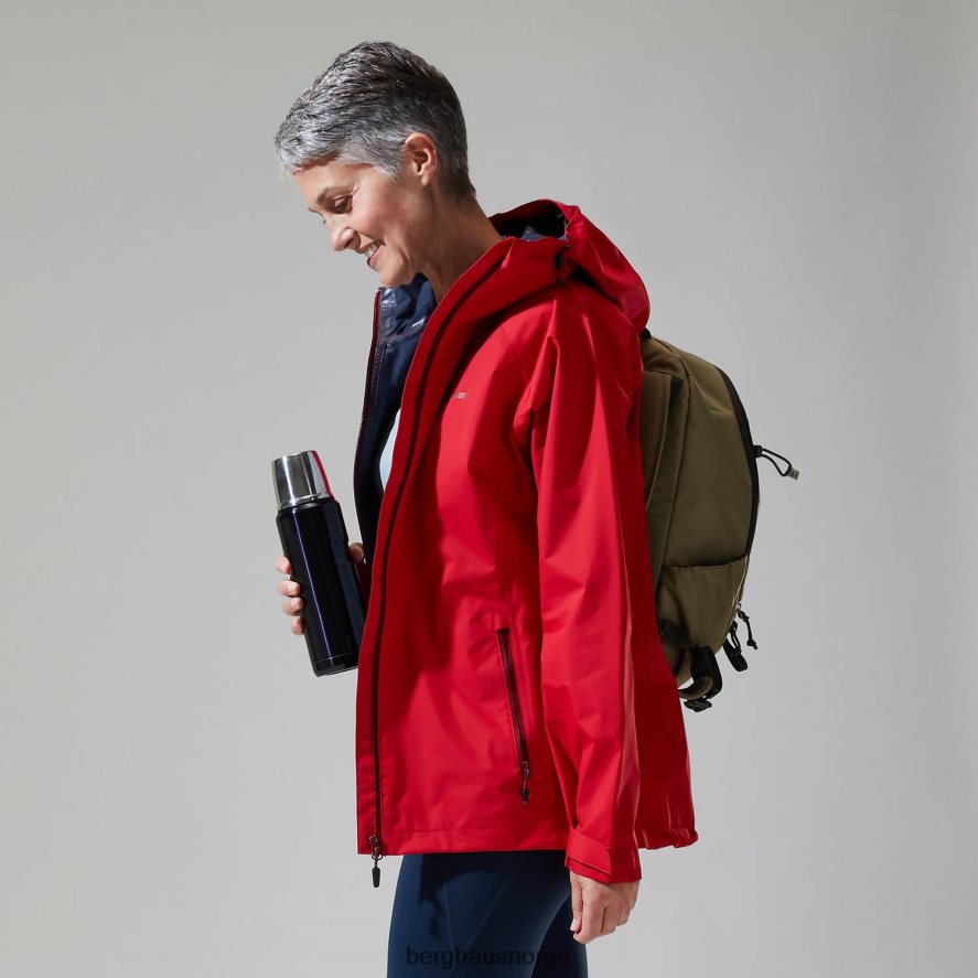 deluge pro jakke Berghaus kvinner rød F262D6326 klær