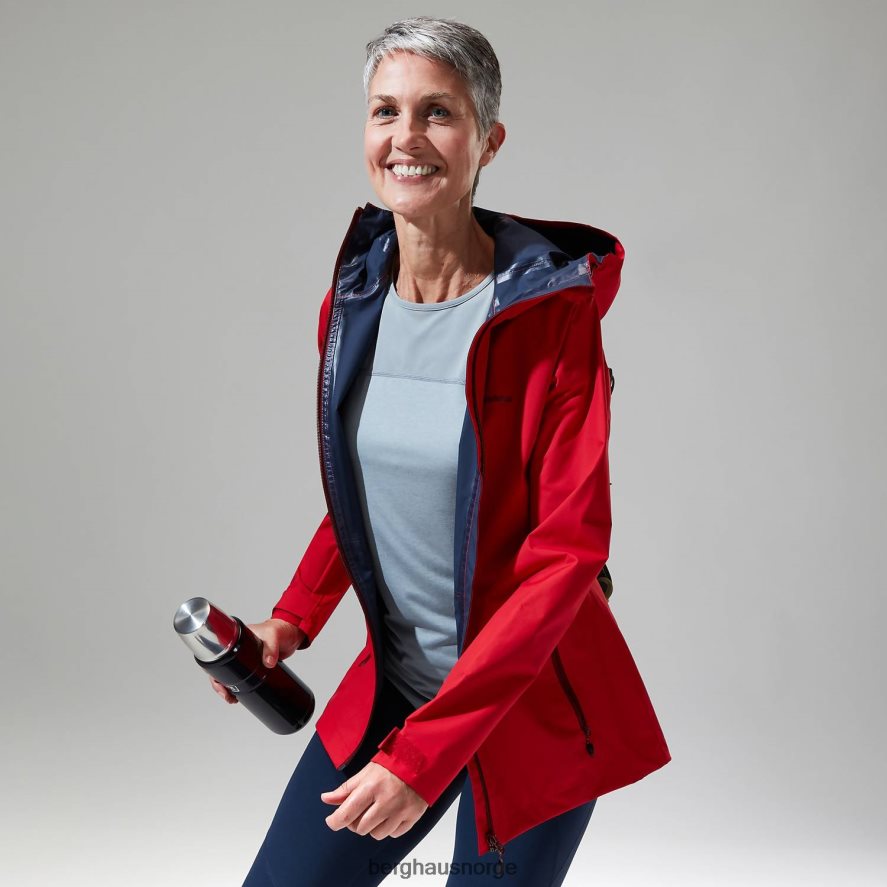 deluge pro jakke Berghaus kvinner rød F262D6326 klær