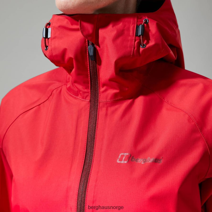 deluge pro jakke Berghaus kvinner rød F262D6326 klær