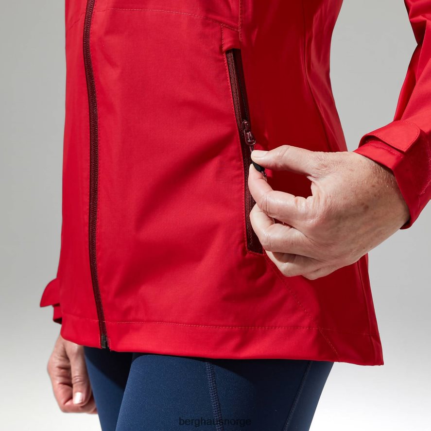 deluge pro jakke Berghaus kvinner rød F262D6326 klær