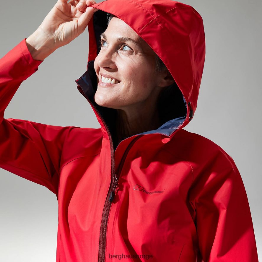 deluge pro jakke Berghaus kvinner rød F262D6326 klær