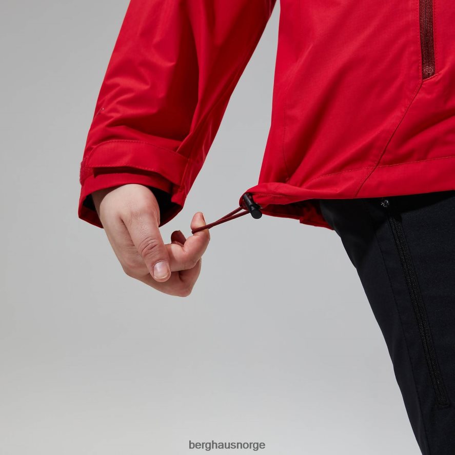 deluge pro jakke Berghaus kvinner rød F262D6326 klær