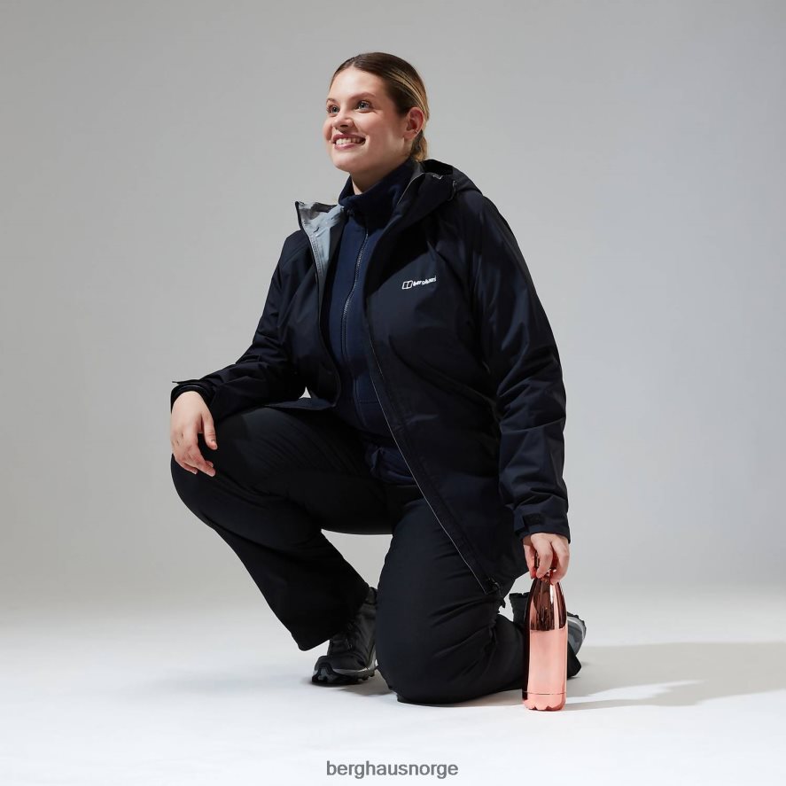deluge pro jakke Berghaus kvinner svart F262D6325 klær