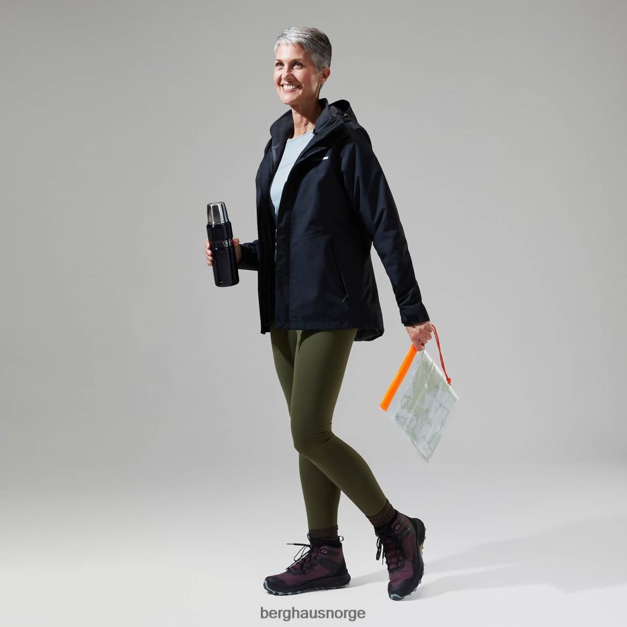 elara gemini 3-i-1 jakke Berghaus kvinner svart F262D6304 klær
