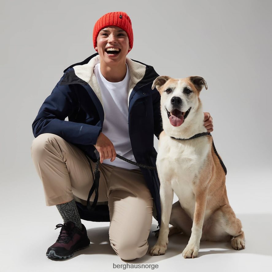 foxghyll parkas med hette Berghaus kvinner skumring/bein hvit F262D6315 klær