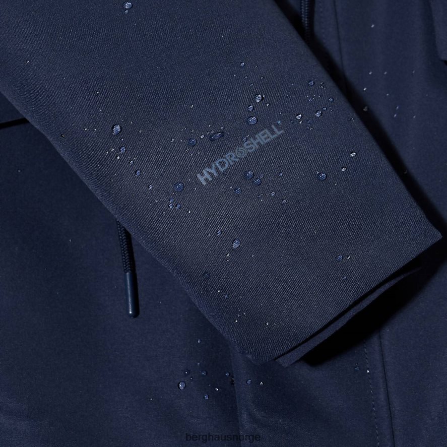 foxghyll parkas med hette Berghaus kvinner skumring/bein hvit F262D6315 klær