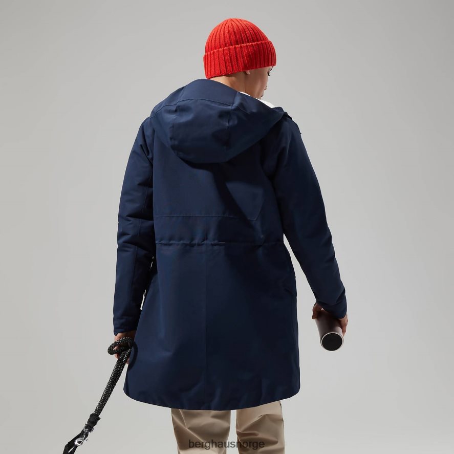 foxghyll parkas med hette Berghaus kvinner skumring/bein hvit F262D6315 klær