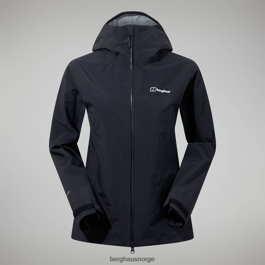 highland storm 3l vanntett jakke Berghaus kvinner kulsvart F262D6329 klær