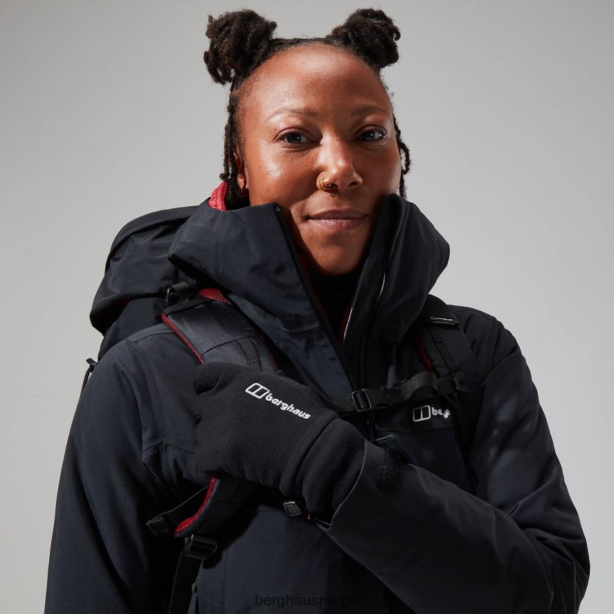 highland storm 3l vanntett jakke Berghaus kvinner kulsvart F262D6329 klær