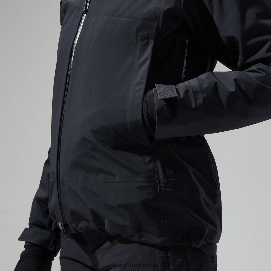 highland storm 3l vanntett jakke Berghaus kvinner kulsvart F262D6329 klær