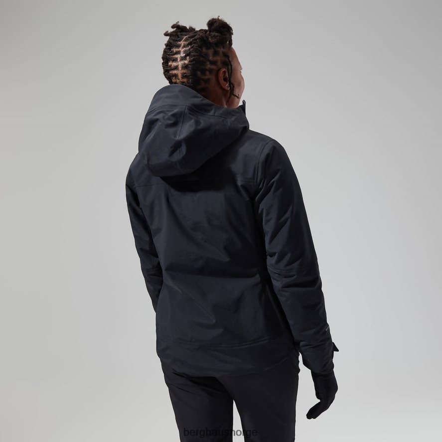 highland storm 3l vanntett jakke Berghaus kvinner kulsvart F262D6329 klær