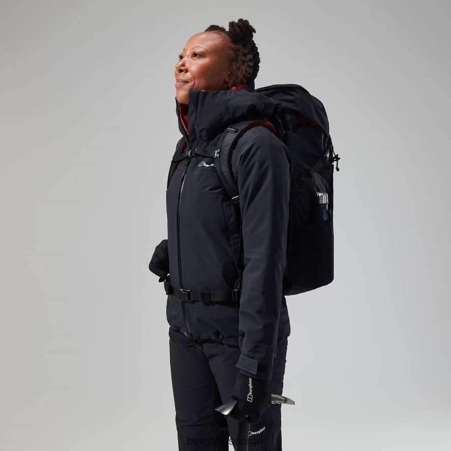 highland storm 3l vanntett jakke Berghaus kvinner kulsvart F262D6329 klær