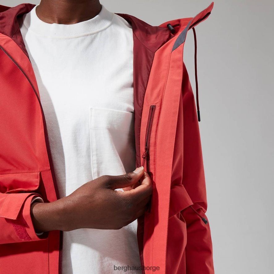 highraise jakke Berghaus kvinner rød F262D6319 klær