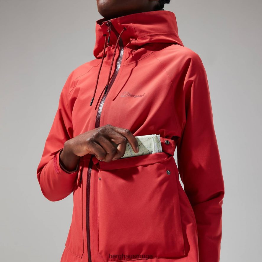 highraise jakke Berghaus kvinner rød F262D6319 klær