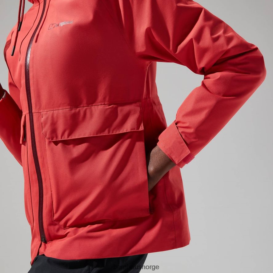 highraise jakke Berghaus kvinner rød F262D6319 klær