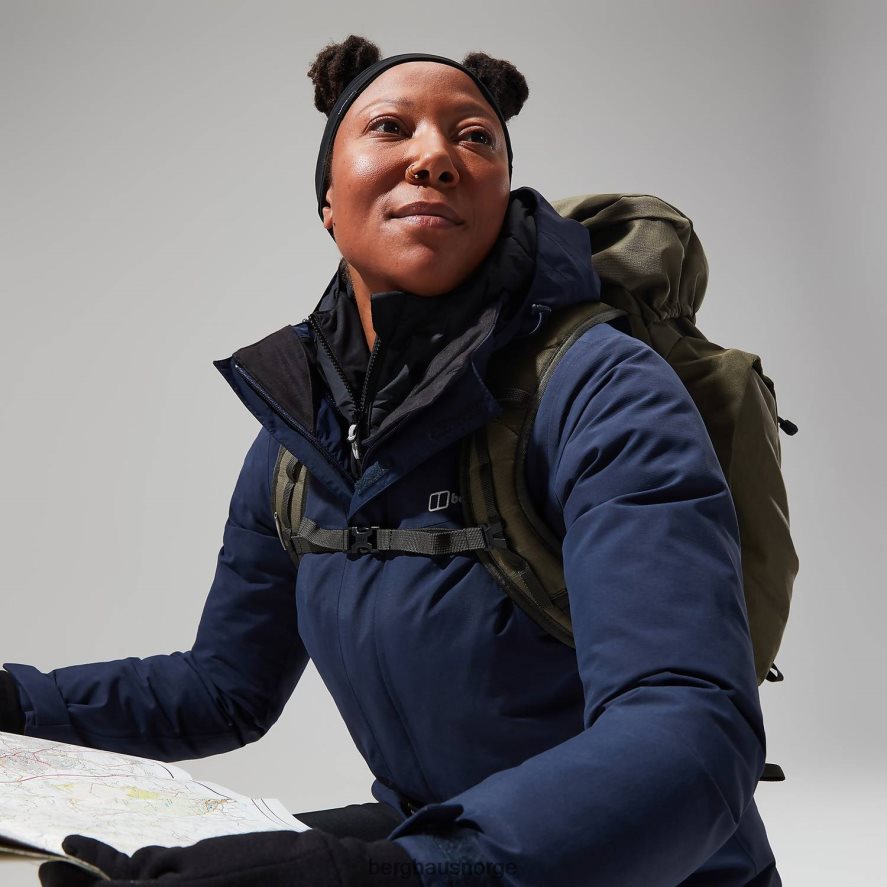 hillwalker interaktiv jakke Berghaus kvinner mørke blå F262D6333 klær