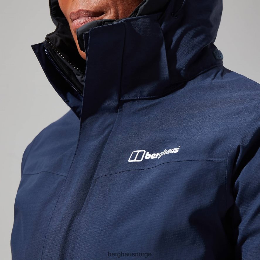 hillwalker interaktiv jakke Berghaus kvinner mørke blå F262D6333 klær