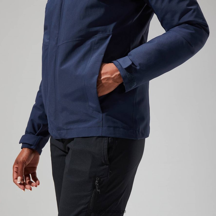 hillwalker interaktiv jakke Berghaus kvinner mørke blå F262D6333 klær