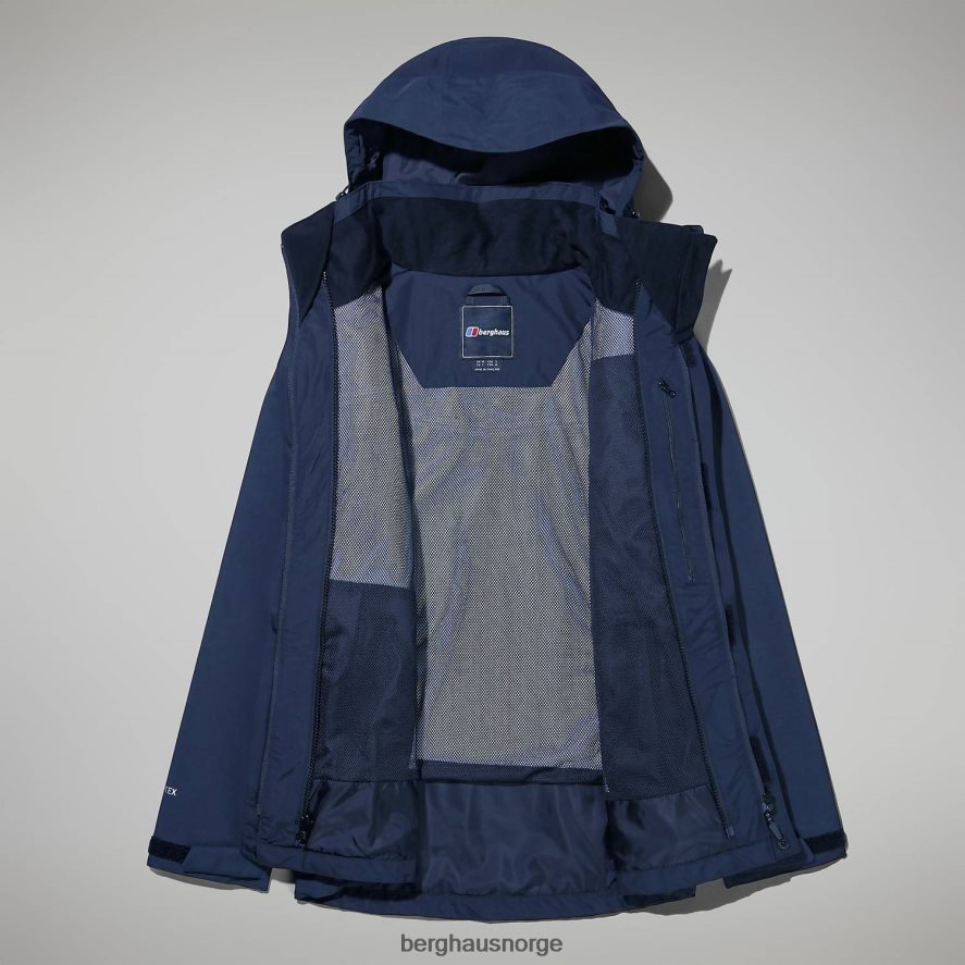 hillwalker interaktiv jakke Berghaus kvinner mørke blå F262D6333 klær
