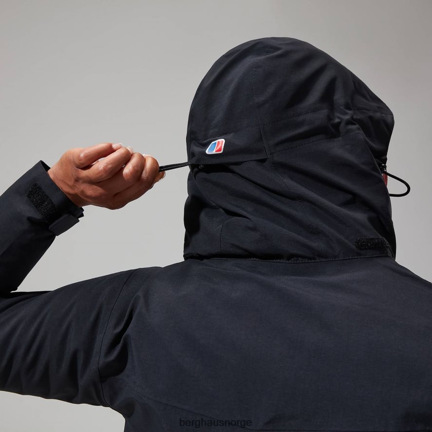 hillwalker jakke interaktiv Berghaus kvinner svart F262D6331 klær