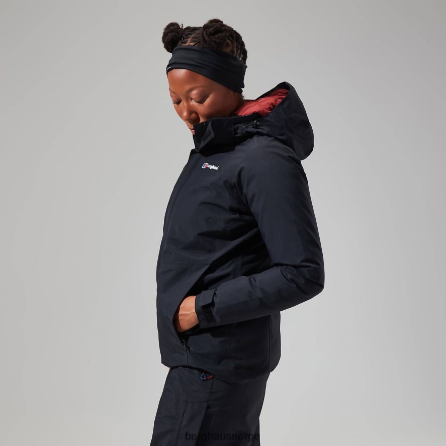 hillwalker jakke interaktiv Berghaus kvinner svart F262D6331 klær