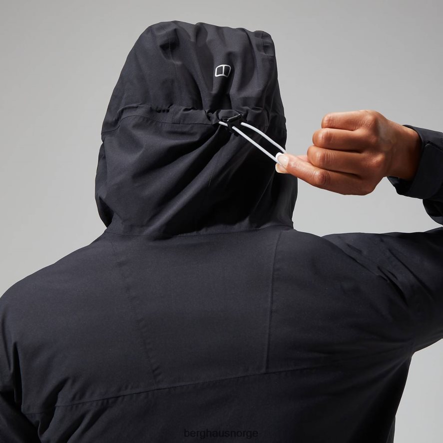 mehan ventilert jakke Berghaus kvinner svart F262D6345 klær