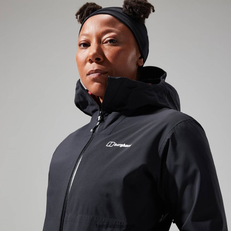 mehan ventilert jakke Berghaus kvinner svart F262D6345 klær
