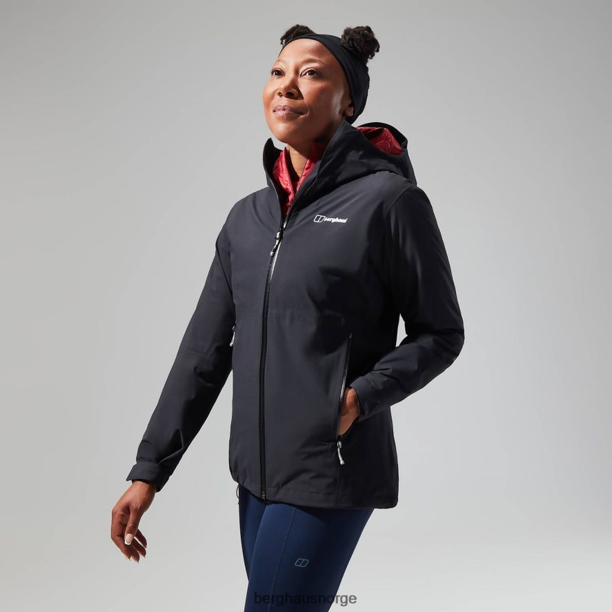 mehan ventilert jakke Berghaus kvinner svart F262D6345 klær
