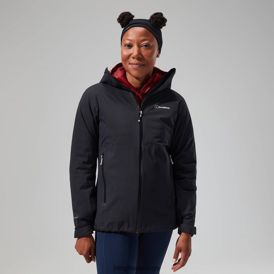 mehan ventilert jakke Berghaus kvinner svart F262D6345 klær