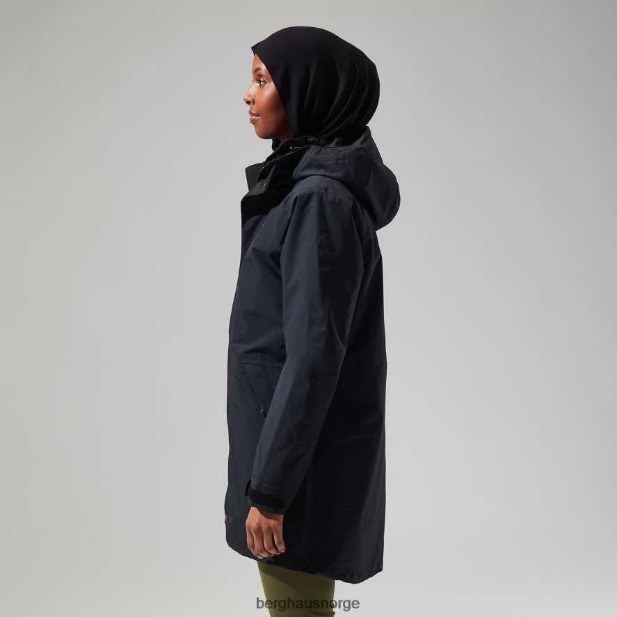 monic gemini 3-i-1 jakke Berghaus kvinner svart F262D6343 klær