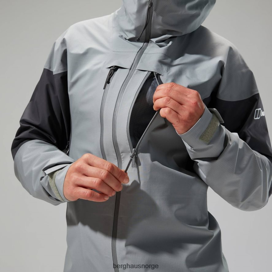 mtn guide alpine pro jakke Berghaus kvinner grå F262D6348 klær