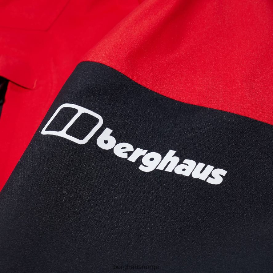 mtn guide gtx pro jakke Berghaus kvinner rød svart F262D6340 klær