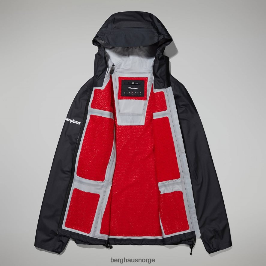 mtn guide hyper alpha jakke Berghaus kvinner kulsvart F262D6342 klær