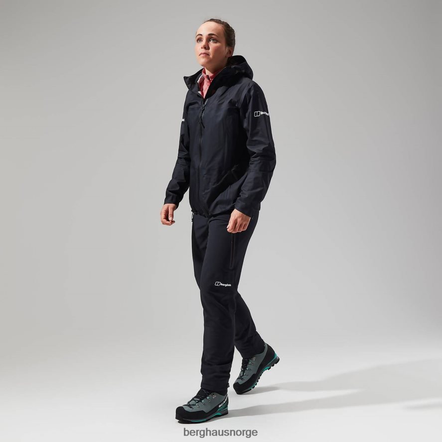 mtn guide hyper alpha jakke Berghaus kvinner kulsvart F262D6342 klær