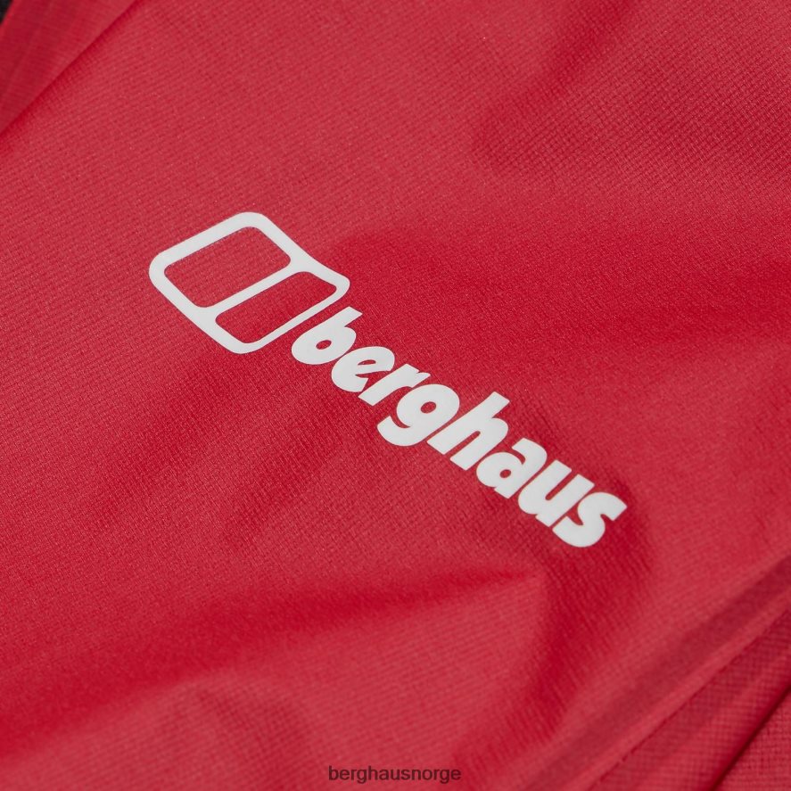 mtn guide hyper lt jakke Berghaus kvinner rød svart F262D6346 klær