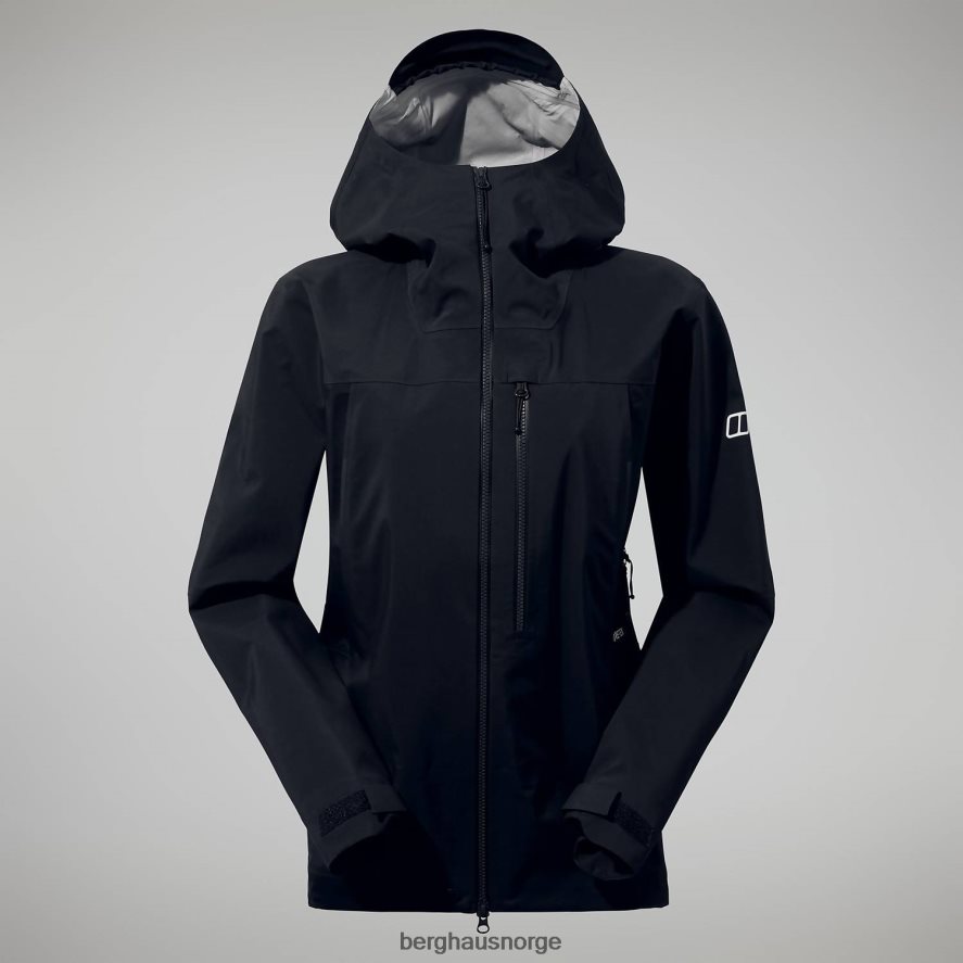 mtn seeker gtx jakke Berghaus kvinner kulsvart F262D6337 klær