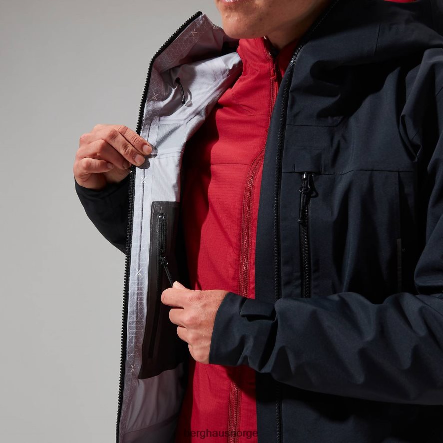 mtn seeker gtx jakke Berghaus kvinner kulsvart F262D6337 klær
