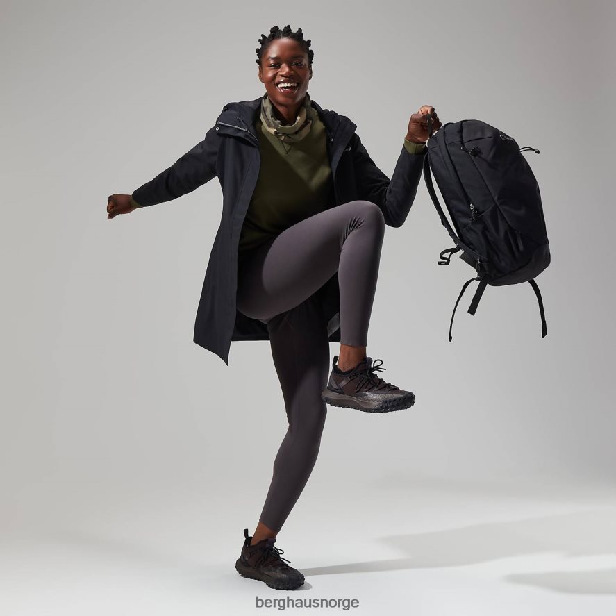 omeara lang jakke Berghaus kvinner svart F262D6327 klær