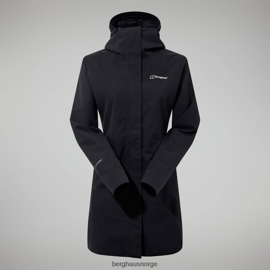omeara lang jakke Berghaus kvinner svart F262D6327 klær