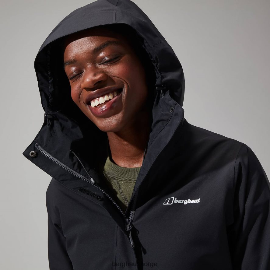 omeara lang jakke Berghaus kvinner svart F262D6327 klær