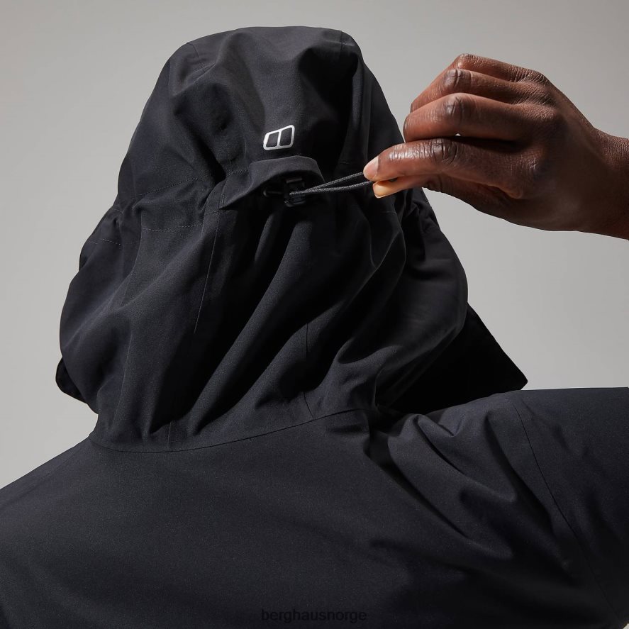 omeara lang jakke Berghaus kvinner svart F262D6327 klær